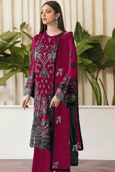 Organza Grace Embroideried Pakistani suit EAPK0013